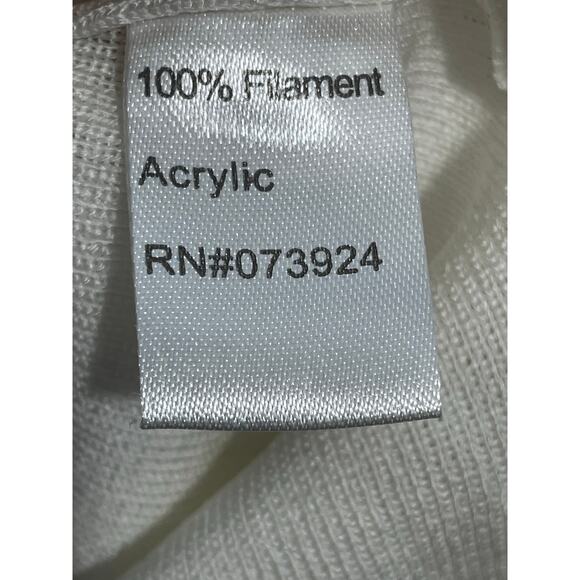 Toula Tank Top XS White Aqua Black Trim Old Money Tennis Golf Preppy NWT - Picture 5 of 6